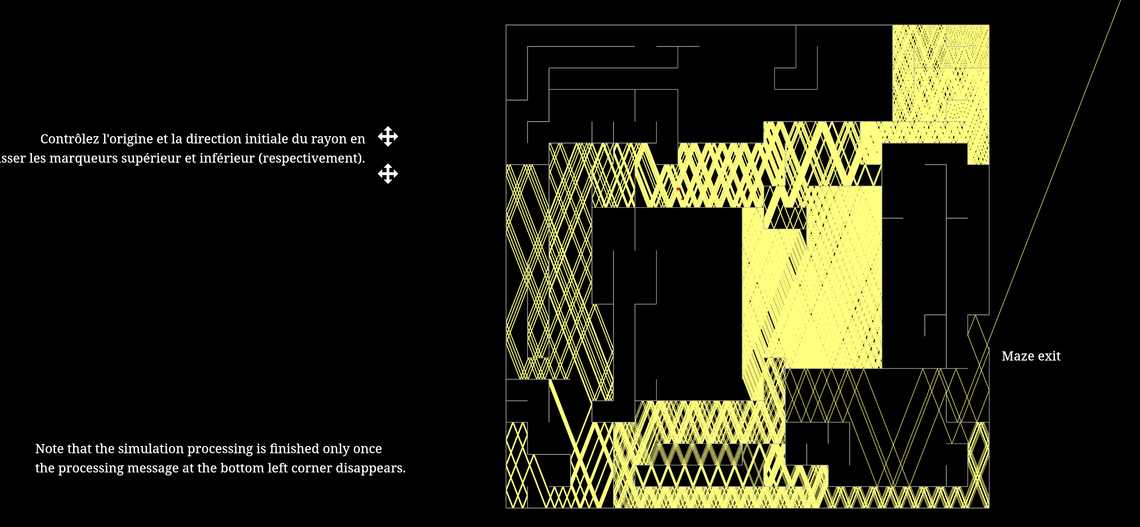 Solution du labyrinthe