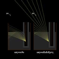 ສາທິດ "ແມວດຳກາຍເປັນສີຂາວ"