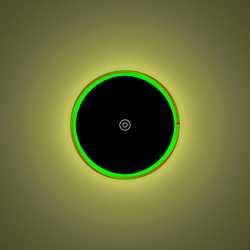 Source de lumière circulaire